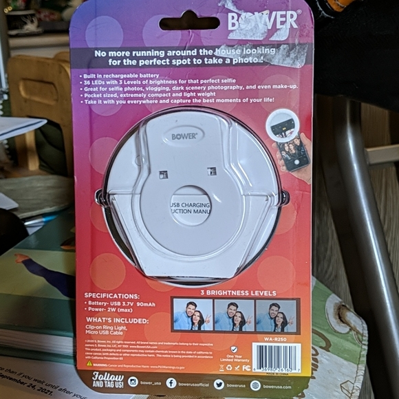 Clip on Ring light - Picture 2 of 4